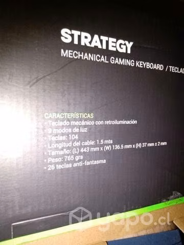 Teclado gamer monster