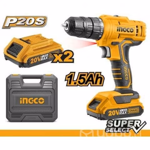 Taladro inalámbrico ingco 20 volts