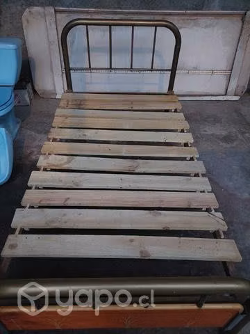 Cama antigua bronce