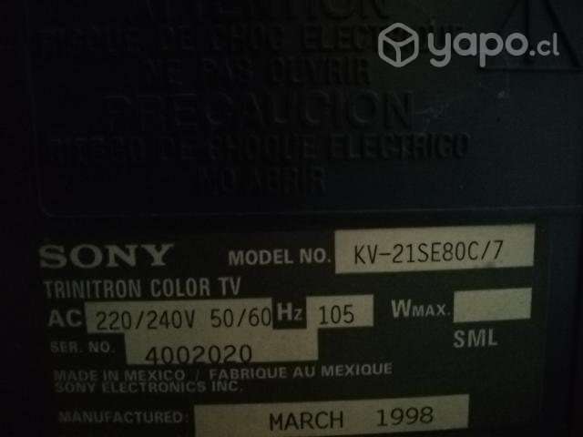 TV Sony 21" - Imagen 3