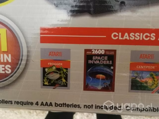 . Consola de juegos retro Atari.