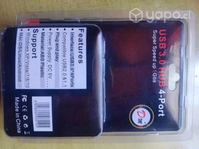 USB 3.0 4 puertos nuevo