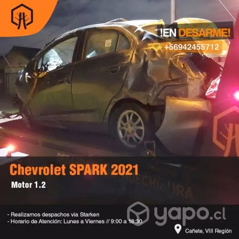Electroventilador Chevrolet spark z22 2020