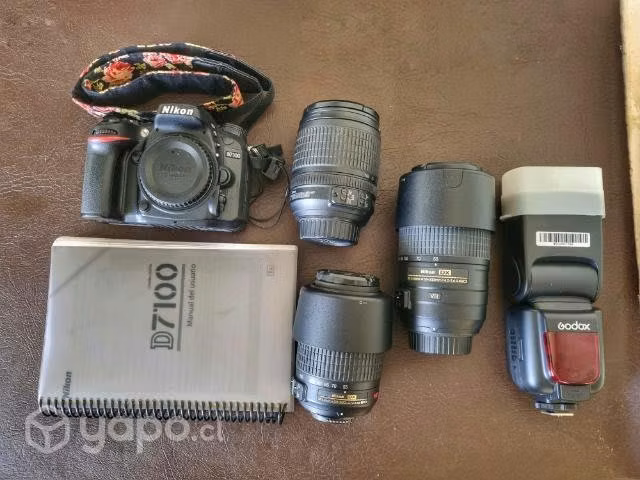 Camara profesional Nikon D7100