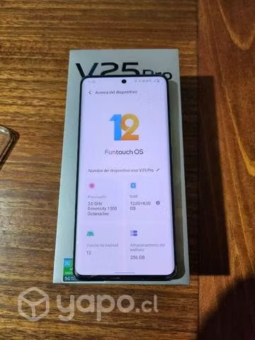 Vivo V25 pro Azul Turquesa - Imagen 2
