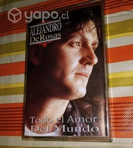 Cassette Alejandro De Rosas - Todo El Amor Del