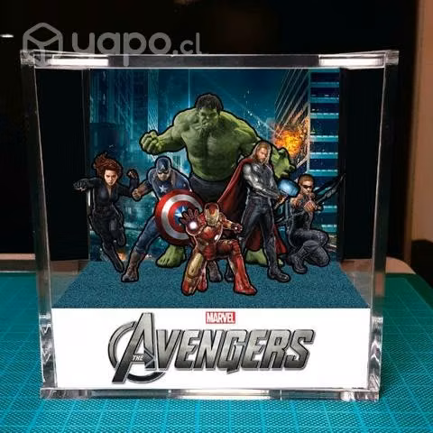 Avengers cubo diorama