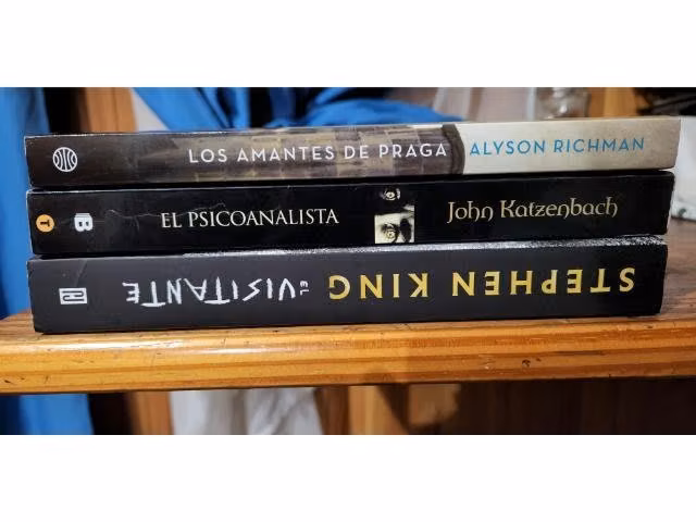 Libros Amantes de praga_El psicoanalista_El Visita