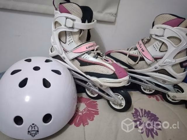 patines y casco