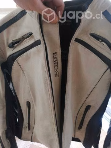 Chaqueta de motos con protecciones mujer