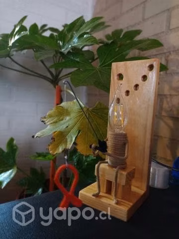 Lamparita de palo