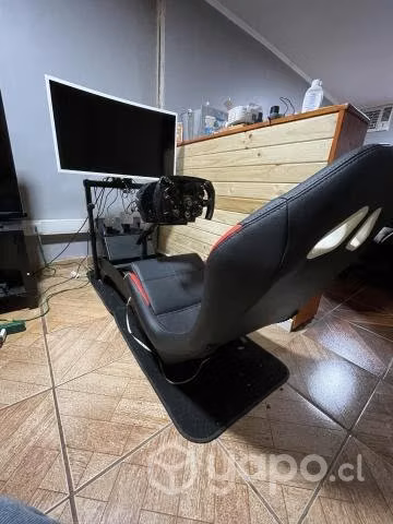 Simulador Gaming + Cockpit y monitor