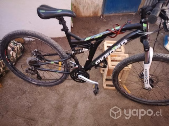 bicicleta en buen estado y poco uso.