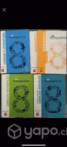 Textos escolares 8 básico Protagonista SE