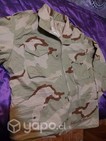 Parca original Ejército de Chile talla XL - Imagen 3