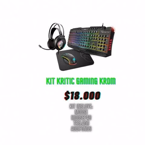 Kit Kritic Krom Gaming