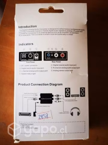 Conversor audio óptico - Imagen 2