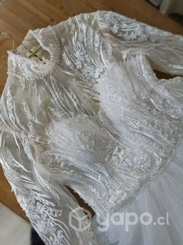 Vestido de novia muy elegante