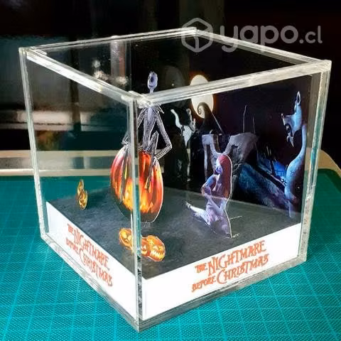 El extraño mundo de jack cubo diorama