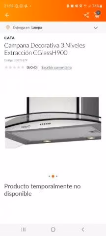 Campana cristal Pared Nueva Cata - Imagen 3