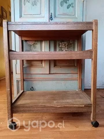 Mesa Rack de madera