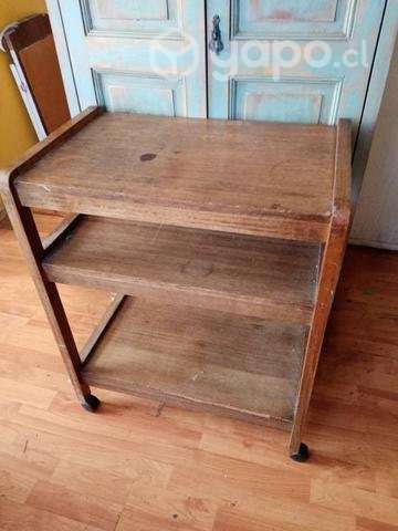 Mesa Rack de madera - Imagen 2