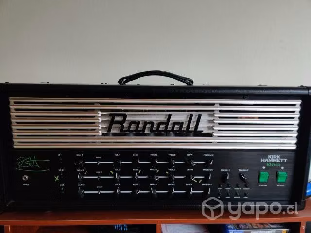 Cabezal Randall Kh103 Kirk Hammett Metallica