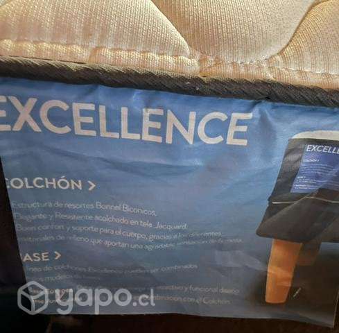 Cama de 1,5 plazas con colchón - Imagen 3