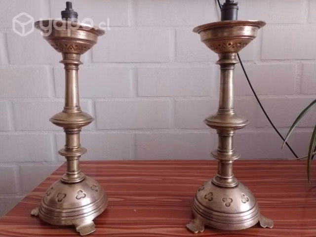 Lampara de Bronce de 35 cm