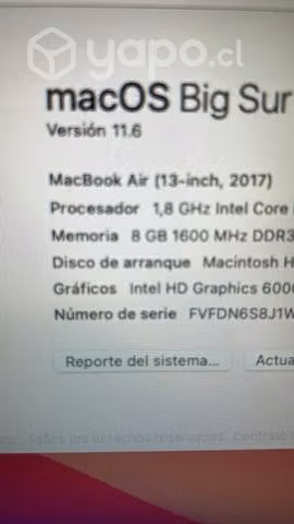 MacBook Air 2017 - Imagen 3