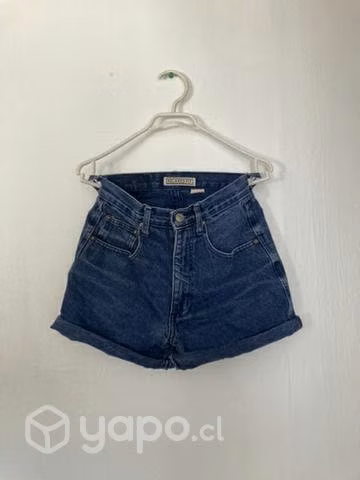 Short tiro alto talla S