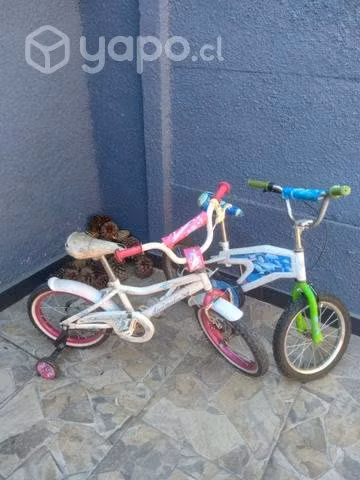 Bicicletas Niño y Niña excelente estado