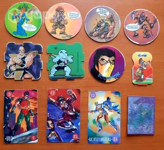 Tazos, laminas, albumes