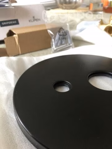Mezclador de ducha empotrado klipen urban negro