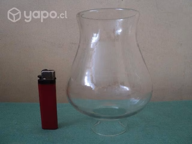 Tulipa Transparente Base 5 Cms. x 15 Cms. Alto