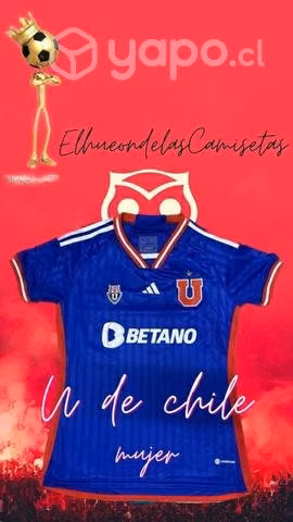 Agendando camiseta u de chile 2023