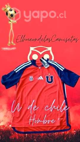 Agendando camiseta u de chile 2023