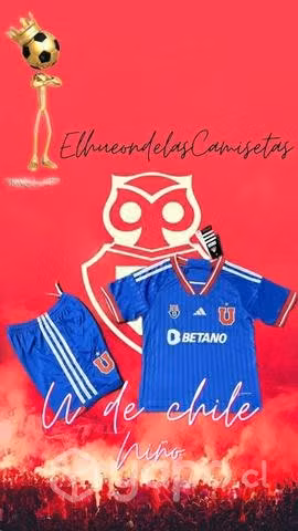 Agendando camiseta u de chile 2023