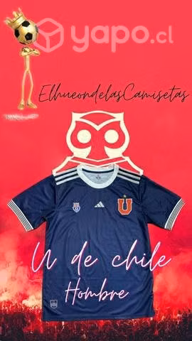 Agendando camiseta u de chile 2023