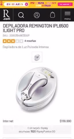 Depiladora Lacer