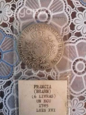 Moneda francesa 1785