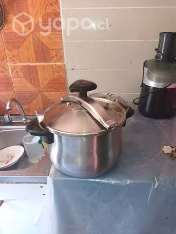 parrilla electrica y olla a presion en 35