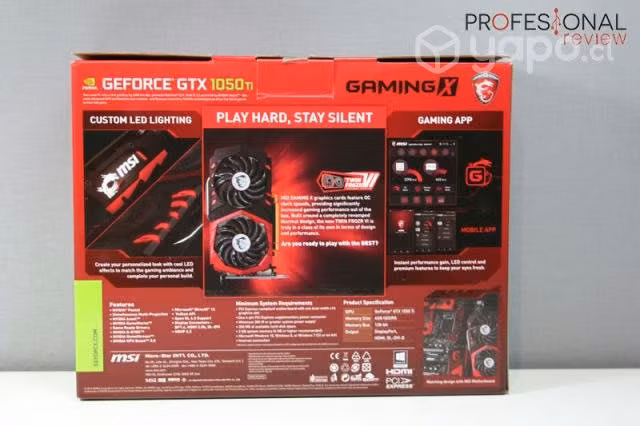 Nvidia GTX 1050 TI gaming plus MSI - Imagen 3