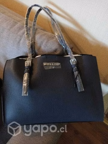 Cartera Pollini Nueva Azul Marino