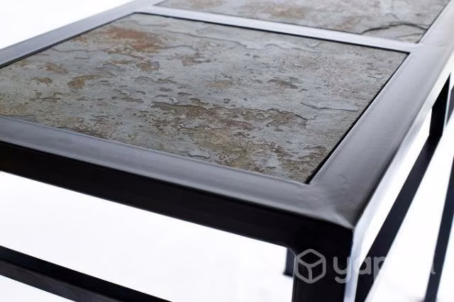 Mueble De Terraza Mesa De Centro Fierro - Imagen 2