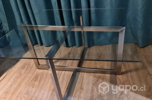 Mesa de vidrio de 98cm x 98 cm - Imagen 3