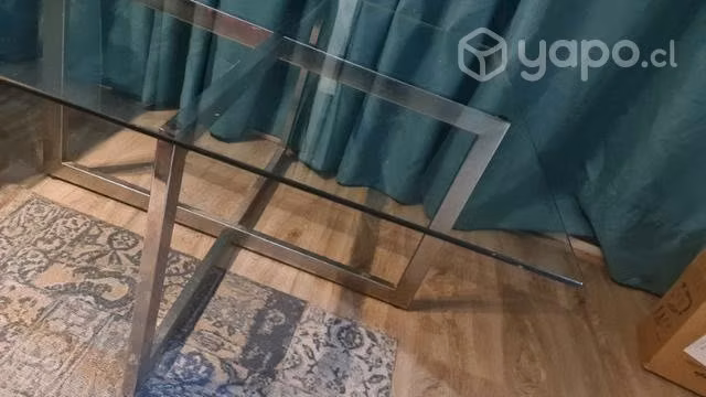 Mesa de vidrio de 98cm x 98 cm - Imagen 2