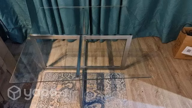 Mesa de vidrio de 98cm x 98 cm - Imagen 4