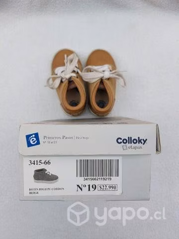 Zapatos de Niño Colloky Primeros Pasos - Talla 19 - Imagen 2
