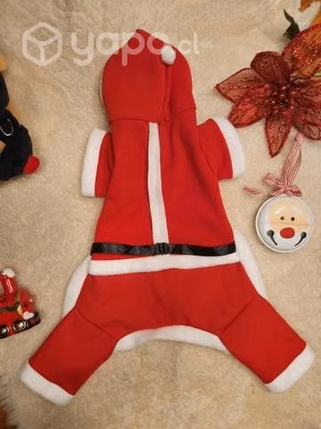 Traje navideño para perro